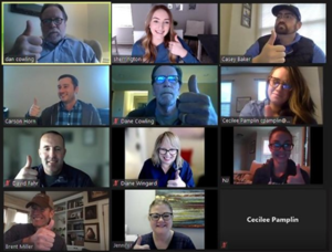 CG Zoom call