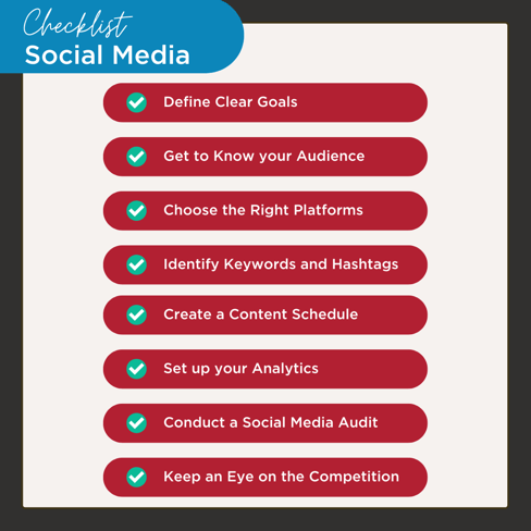 Social Media Checklist