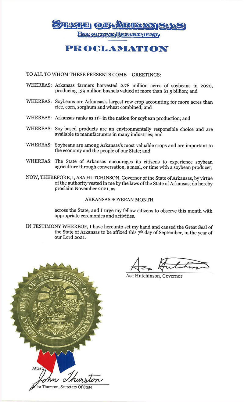 AR_Soybean_Month_(Nov_2021) Proclamation